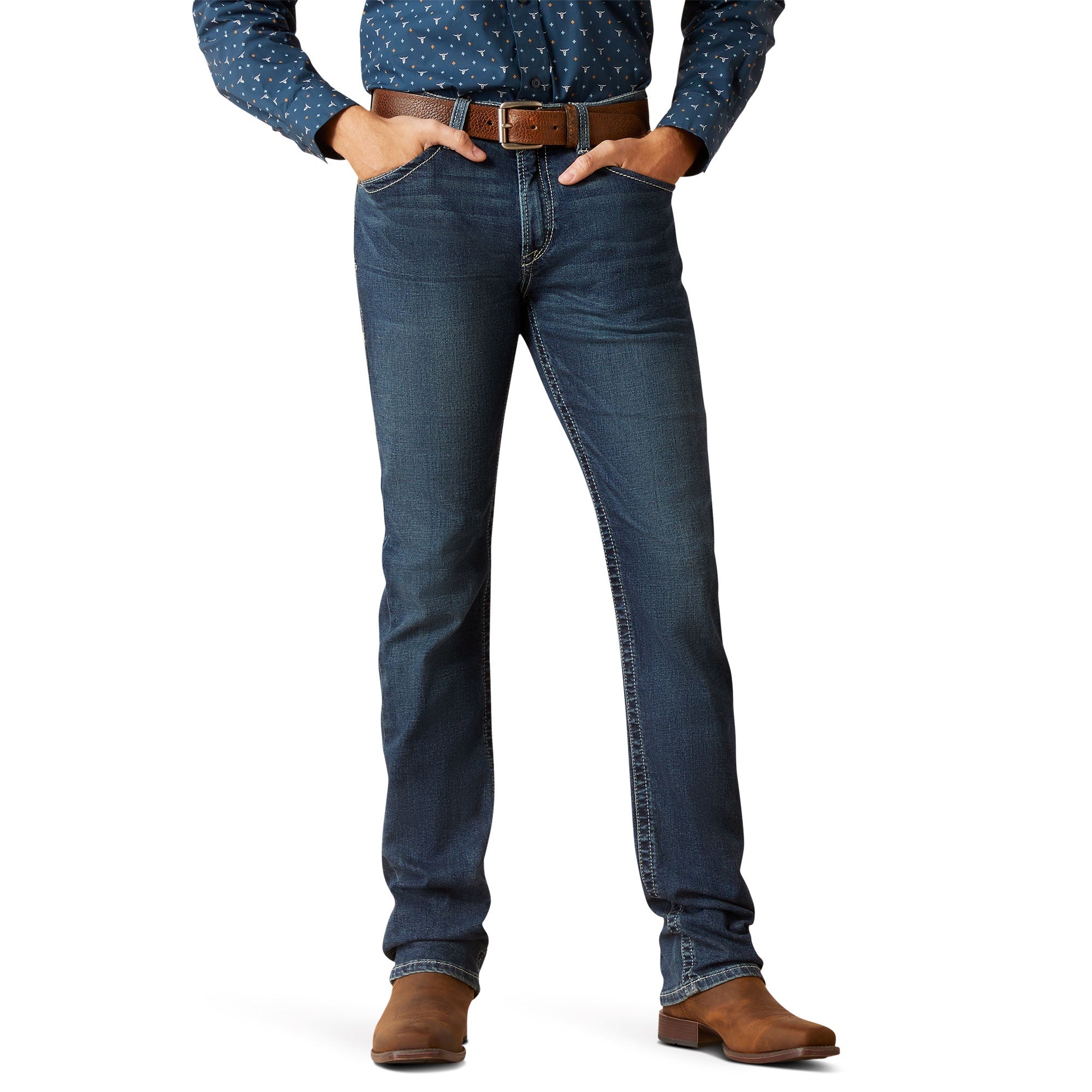 Ariat Men M8 TekStretch Easton Modern Slim 10045385 Jeans