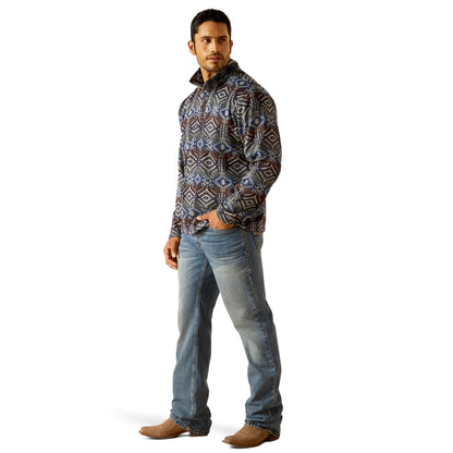 Ariat Men Jetty Grey Serape Wesley 10046145 Sweater