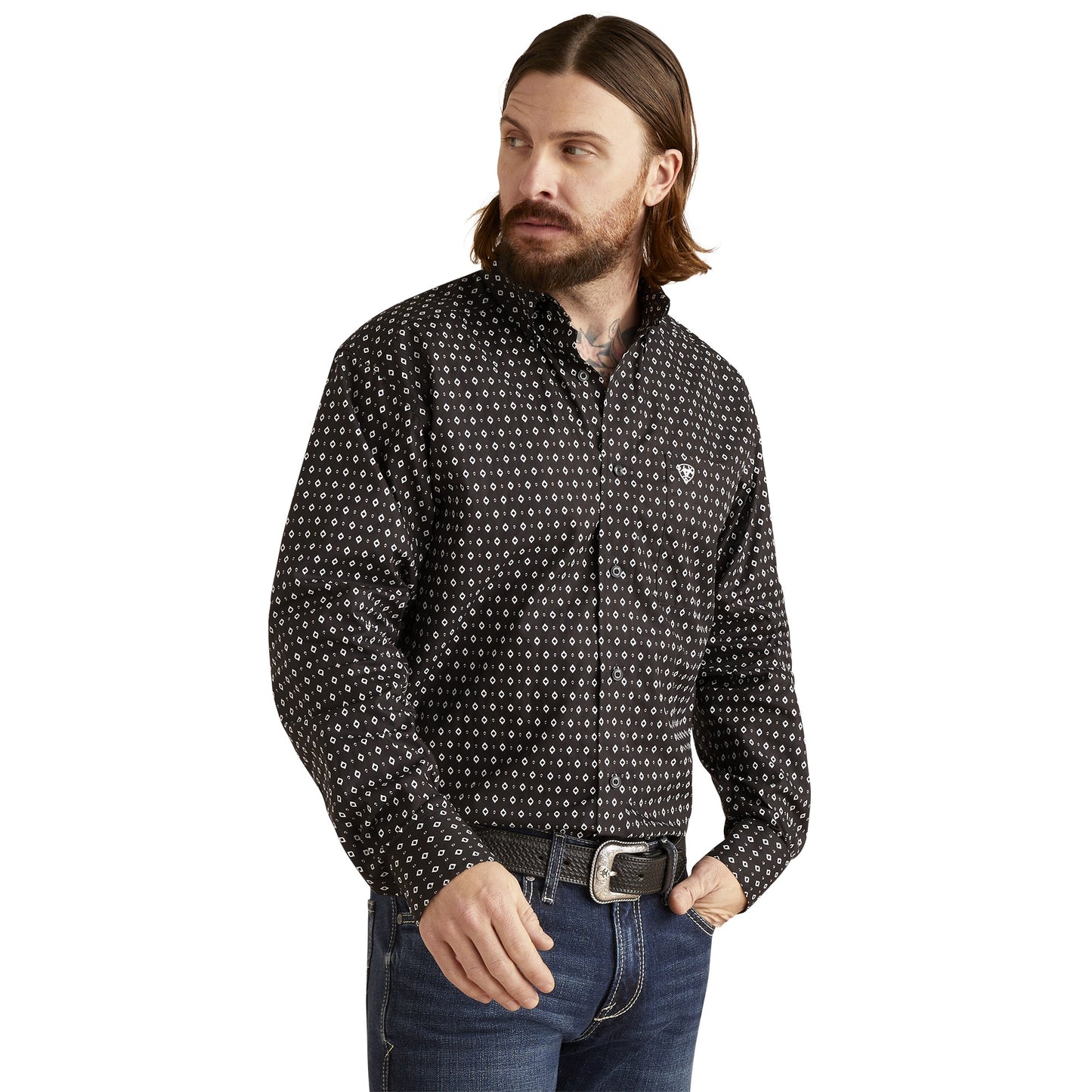 Ariat MN Black Shirt 10046306