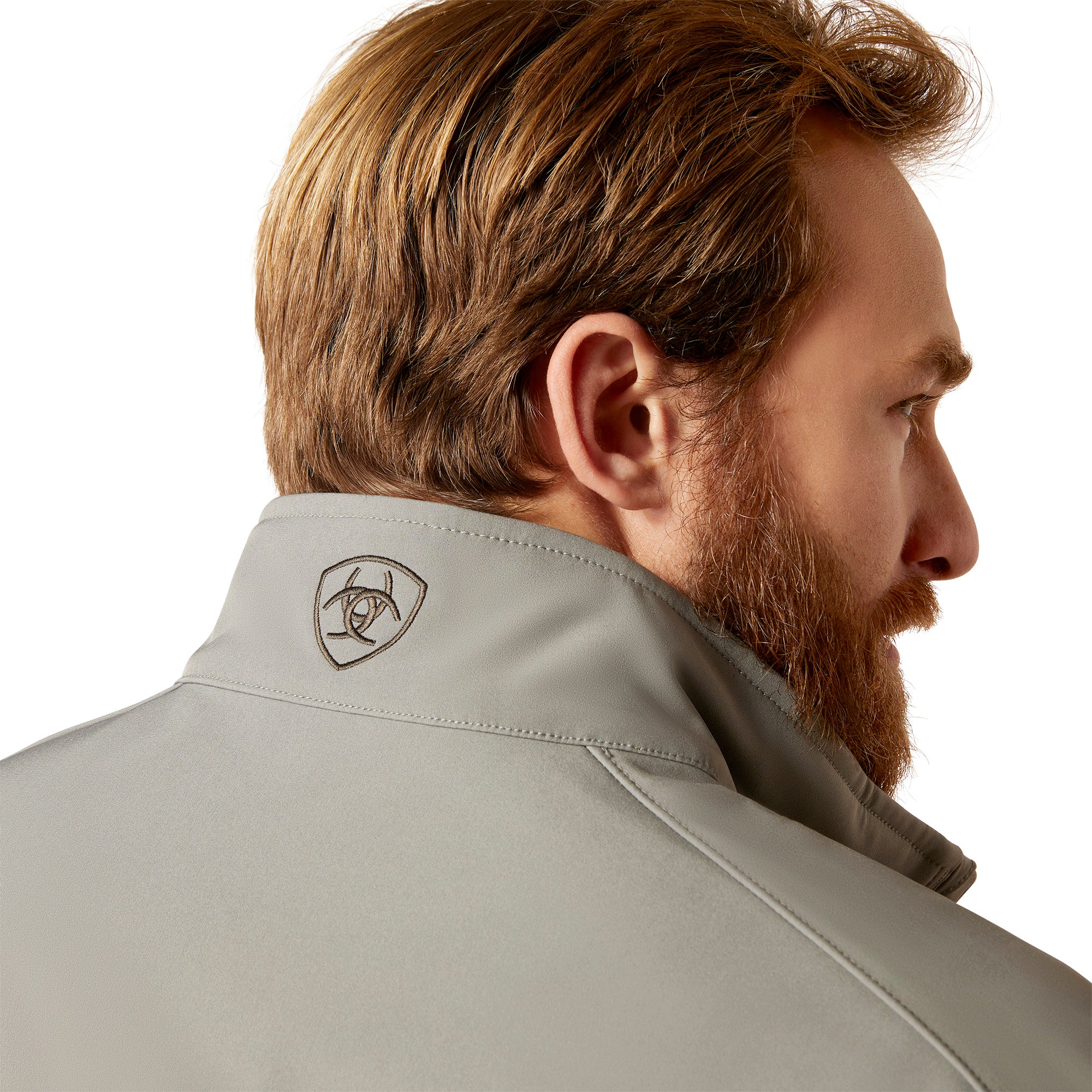 Ariat Men Logo 2.0 Jetty Grey Softshell 10046729 Jacket