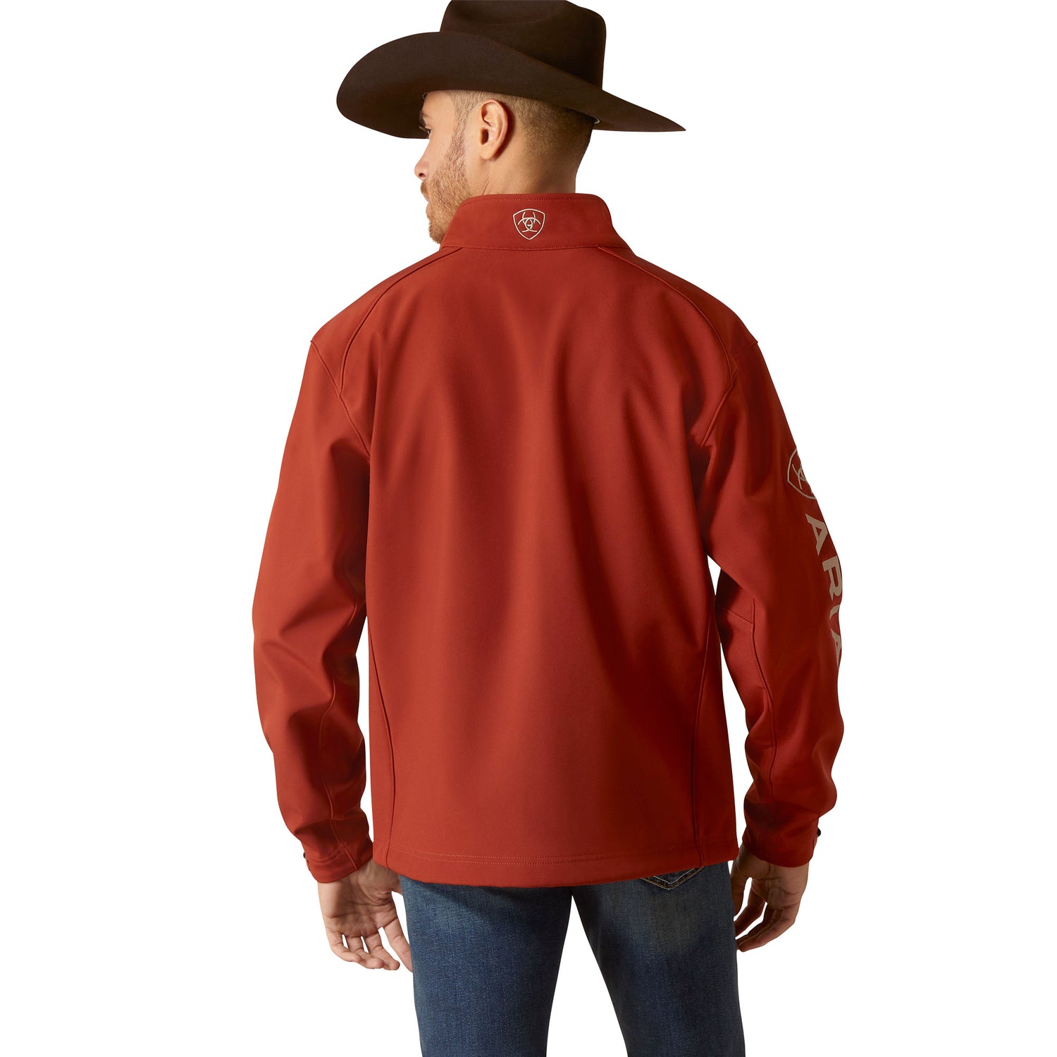 Ariat Men Logo 2.0 Koa Wood Softshell 10046730 Jacket
