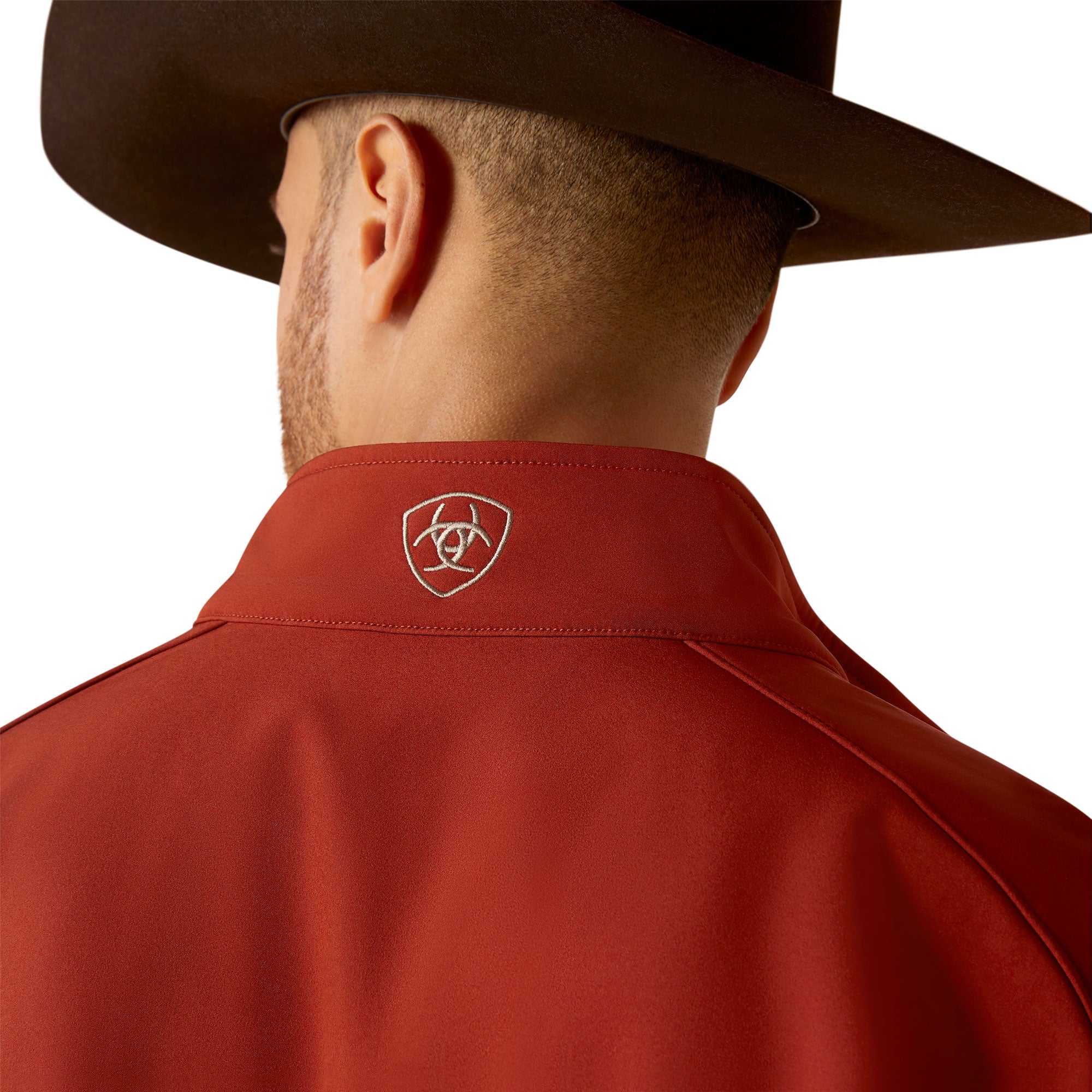 Ariat Men Logo 2.0 Koa Wood Softshell 10046730 Jacket