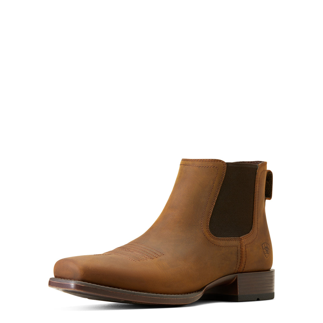 Ariat MN Booker Ultra Square Toe Western Ankle Boot 10046985