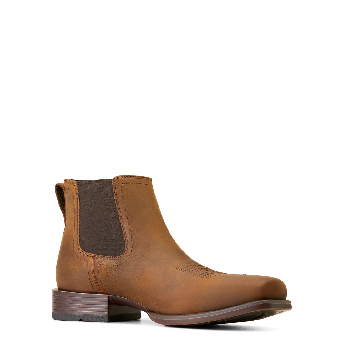 Ariat MN Booker Ultra Square Toe Western Ankle Boot 10046985