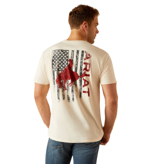 Ariat Men's Bronco Flag T-Shirt