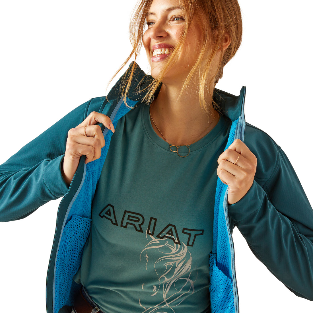 Ariat Women Softshell Reflecting Pond 10046689 Jacket
