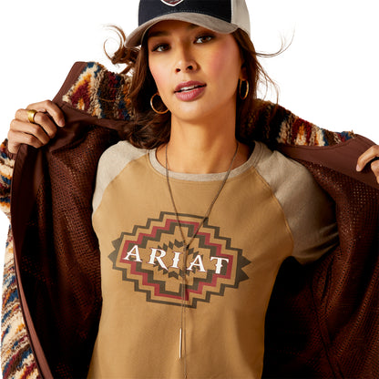 Ariat Women Chimayo Fleece Sunset Saltillo 10046023 Jacket