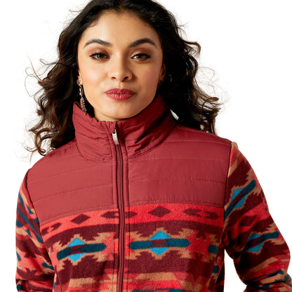 Ariat Women Prescott Fleece Campfire Print 10046038 Jacket