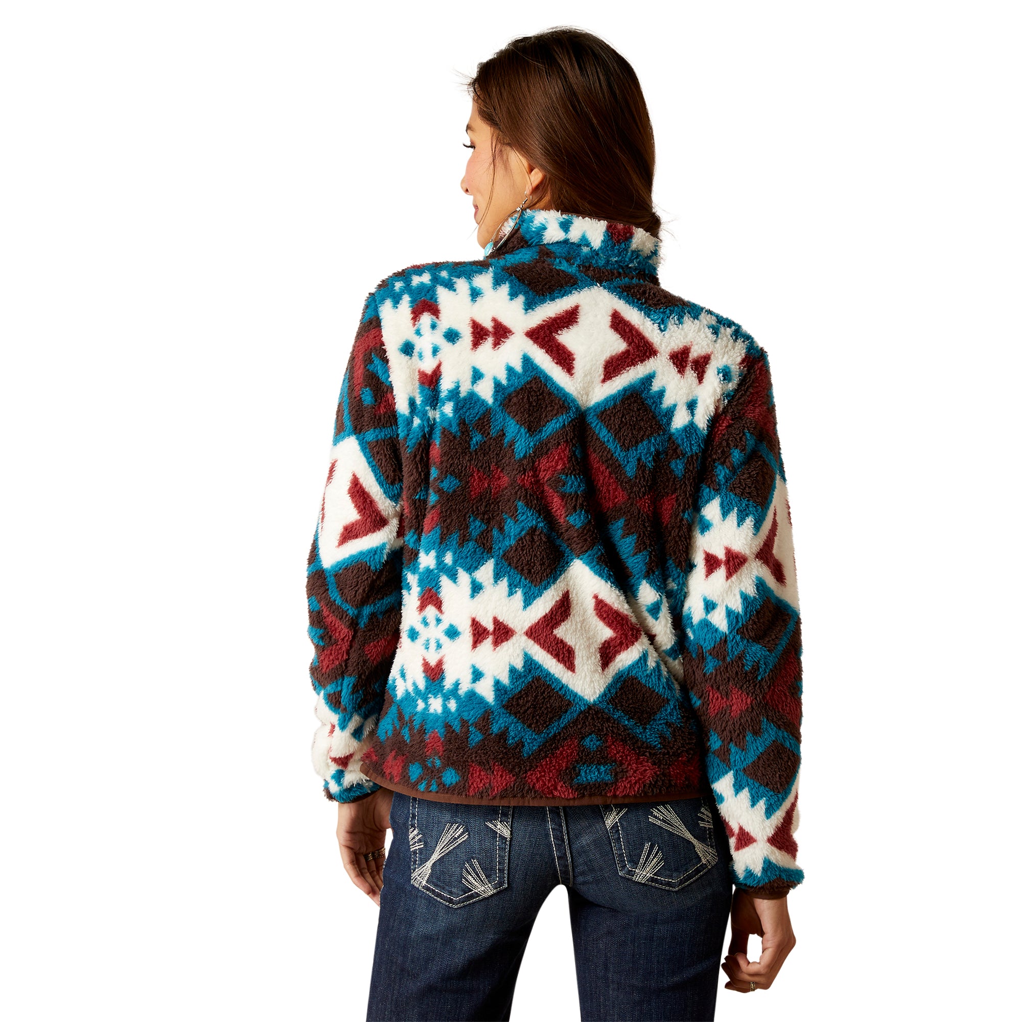 Ariat Women Berber Snap Front Plainsview 10046253 Sweatshirt