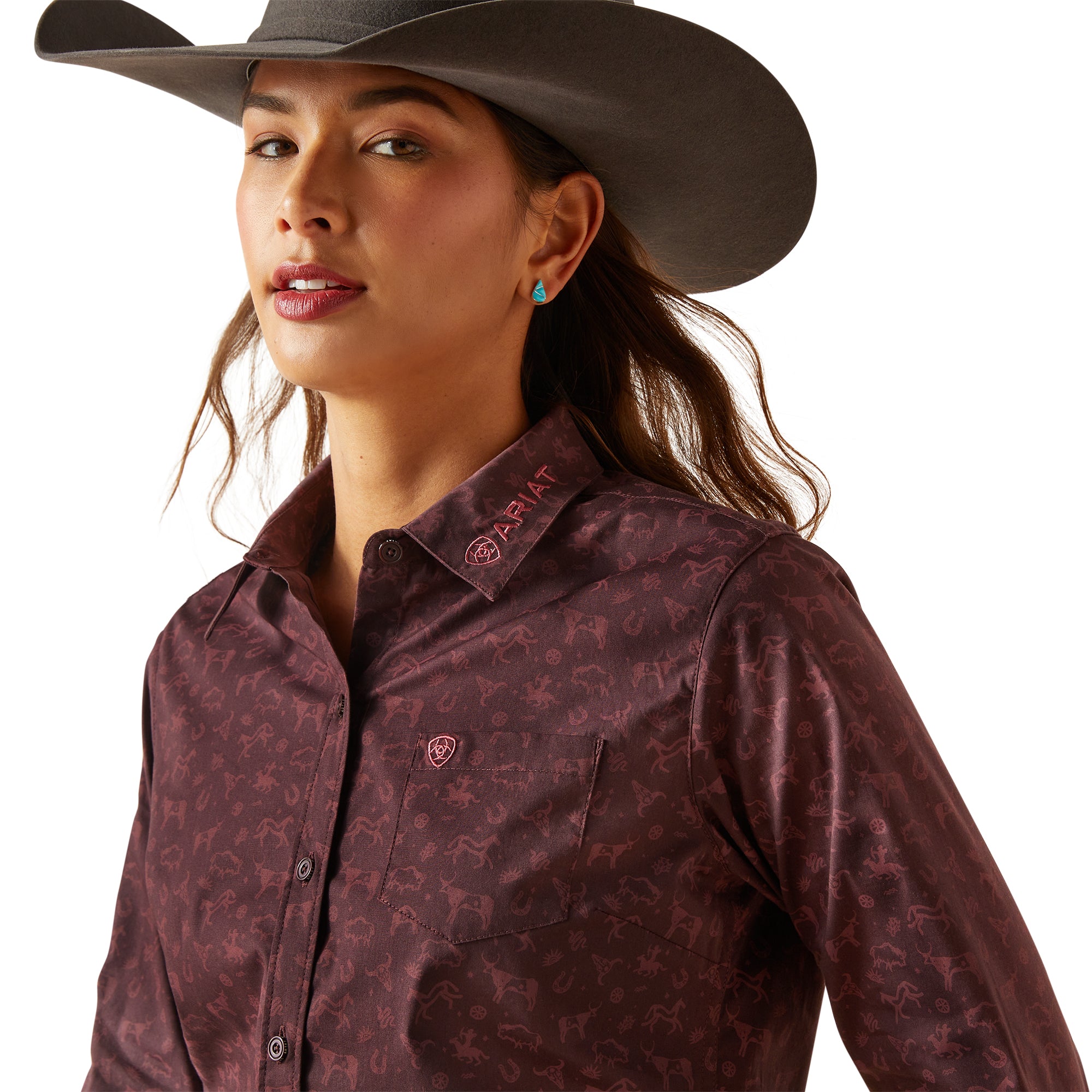 Ariat WMN Ancestry Print Shirt 10047226