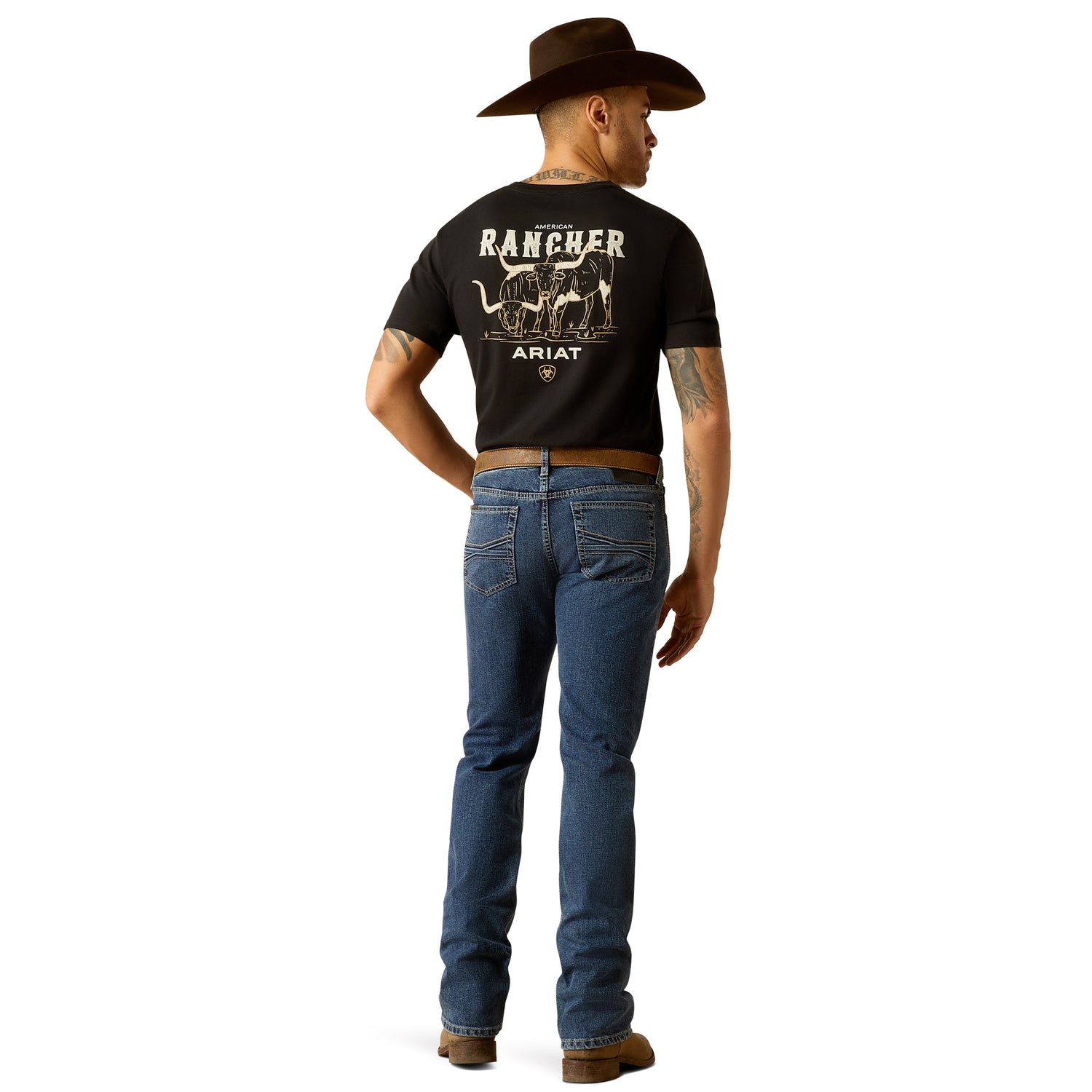 Ariat Men M7 Slim Scout Straight Roan 10051871 Jeans