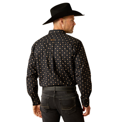 Ariat MN Team Kelvin Black/Dark Grey Shirt 10051988