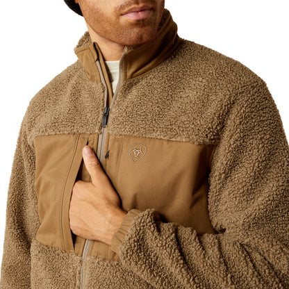 Ariat Men Odessa Sherpa  Brindle 10052486 Jacket