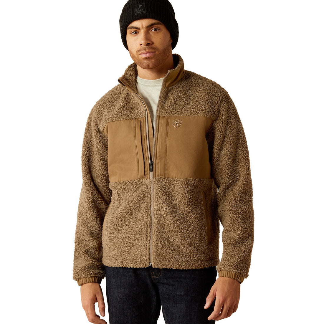 Ariat Men Odessa Sherpa  Brindle 10052486 Jacket