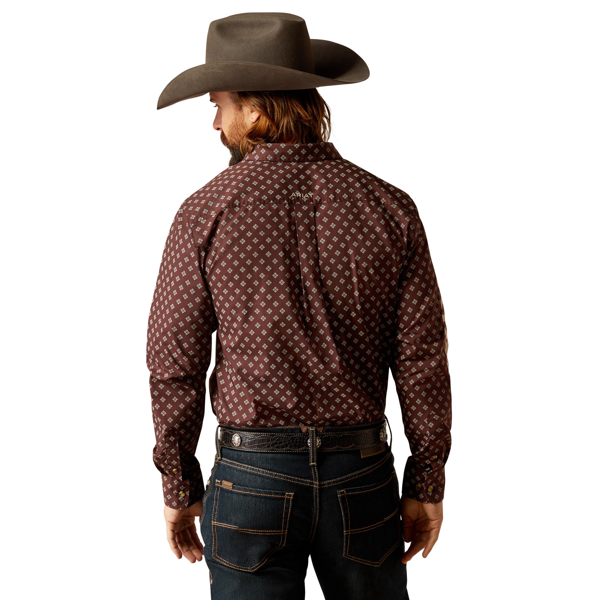 Ariat MN Team Koen FTD Brown/Tan Shirt 10052628
