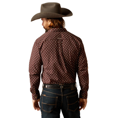 Ariat MN Team Koen FTD Brown/Tan Shirt 10052628