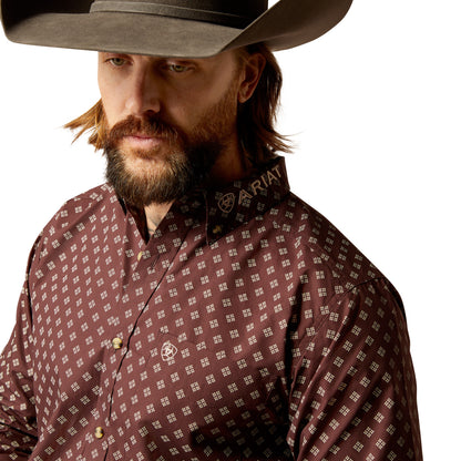 Ariat MN Team Koen FTD Brown/Tan Shirt 10052628