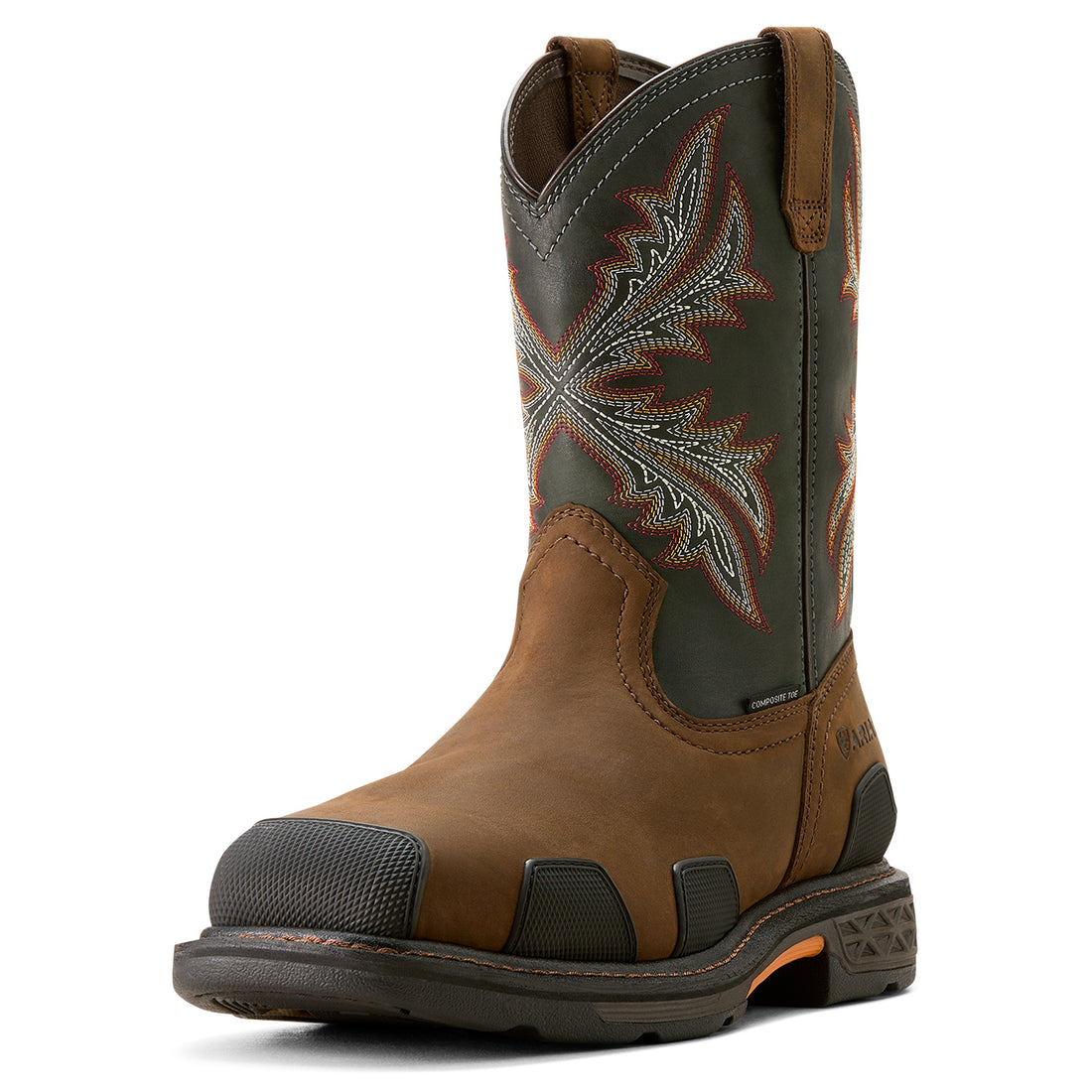 Ariat MN OverDrive Wide Square Toe Composite Toe Work Boot 10053644
