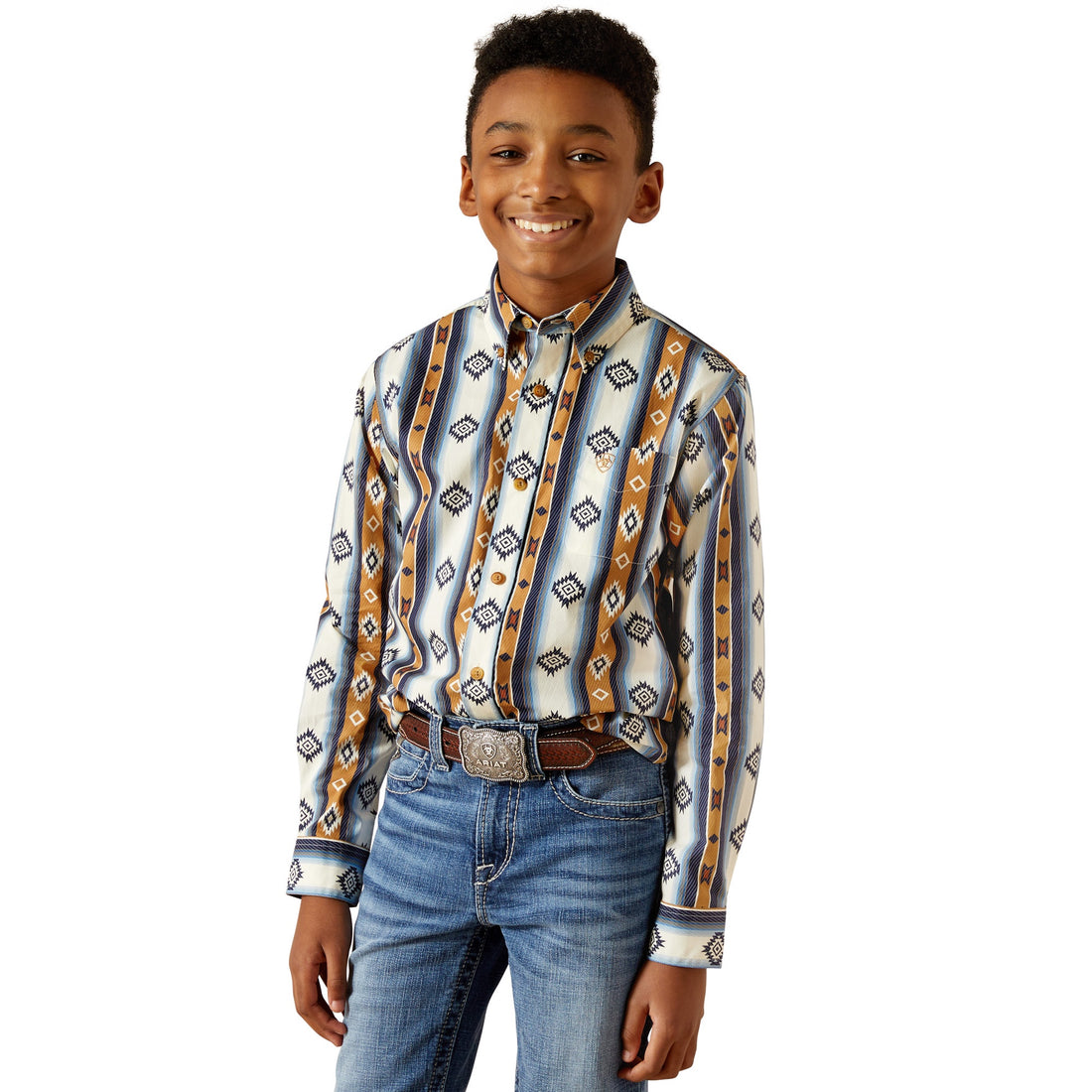 Ariat Boys Shilo 10062394 Classic Fit Shirt