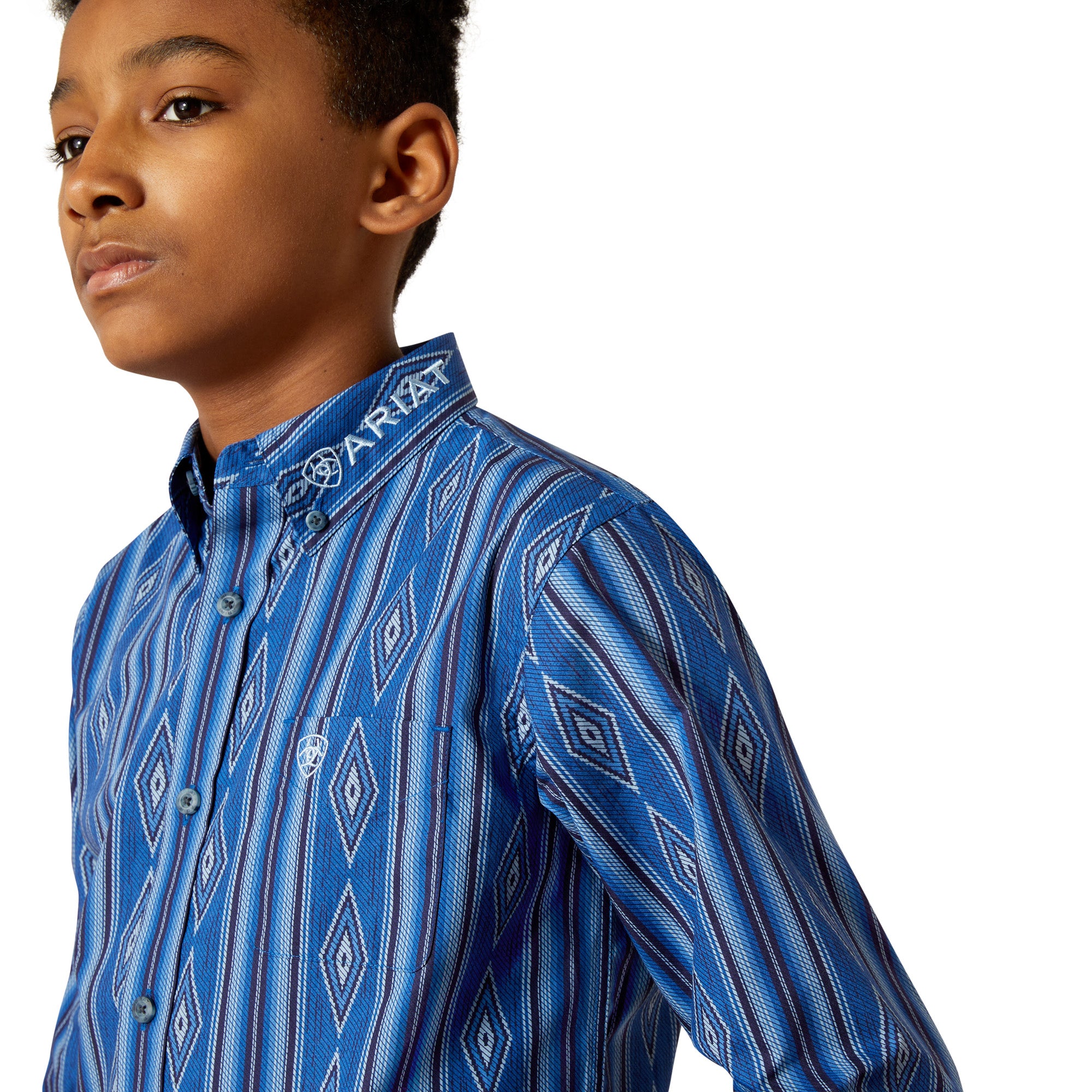Ariat Boys Striped 10062396 Shirt