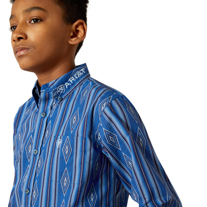 Ariat Boys Striped 10062396 Shirt