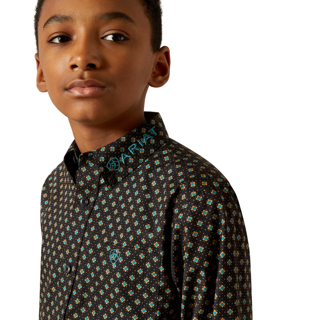 Ariat Boys Team Philbert 10062397 Classic Fit Shirt