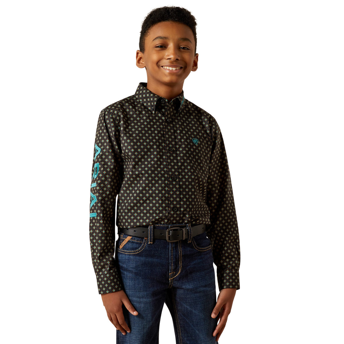 Ariat Boys Team Philbert 10062397 Classic Fit Shirt