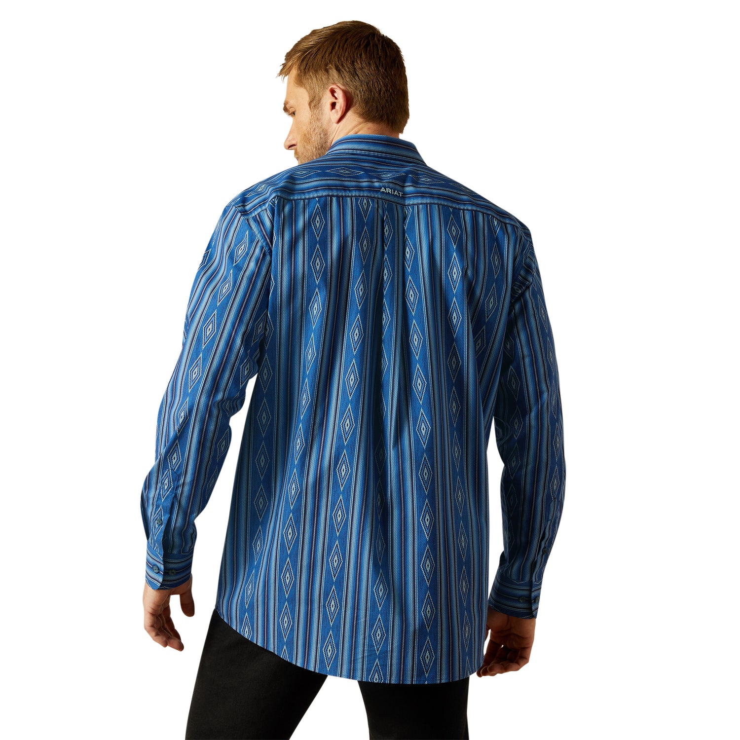 Ariat Men Blue Striped 10062252 Shirt