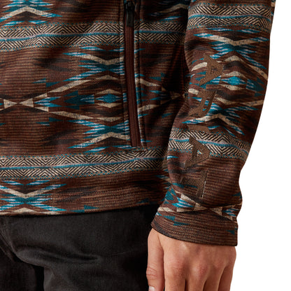 Ariat Men Caldwell Logo 1/4 Zip 10062620 Sweater
