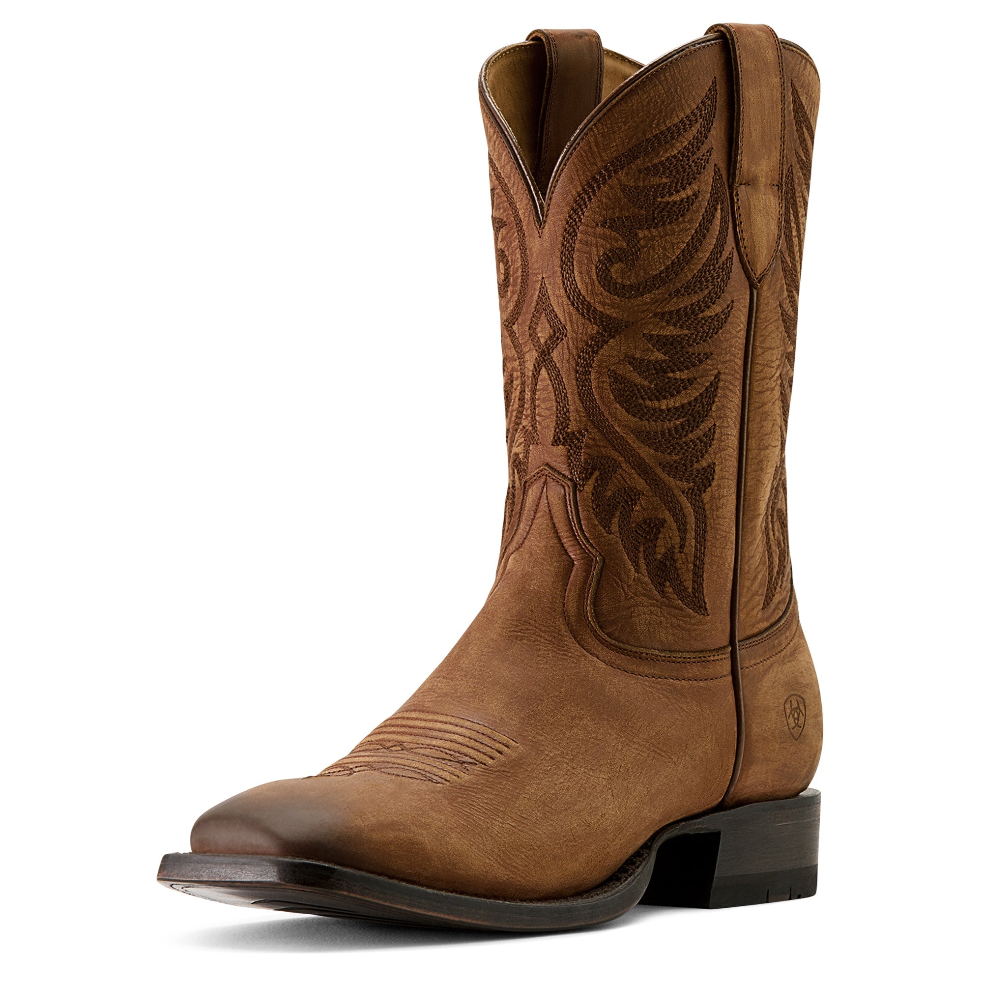Ariat Men 10063921 Wiley Wide Square Toe Cowboy Boot