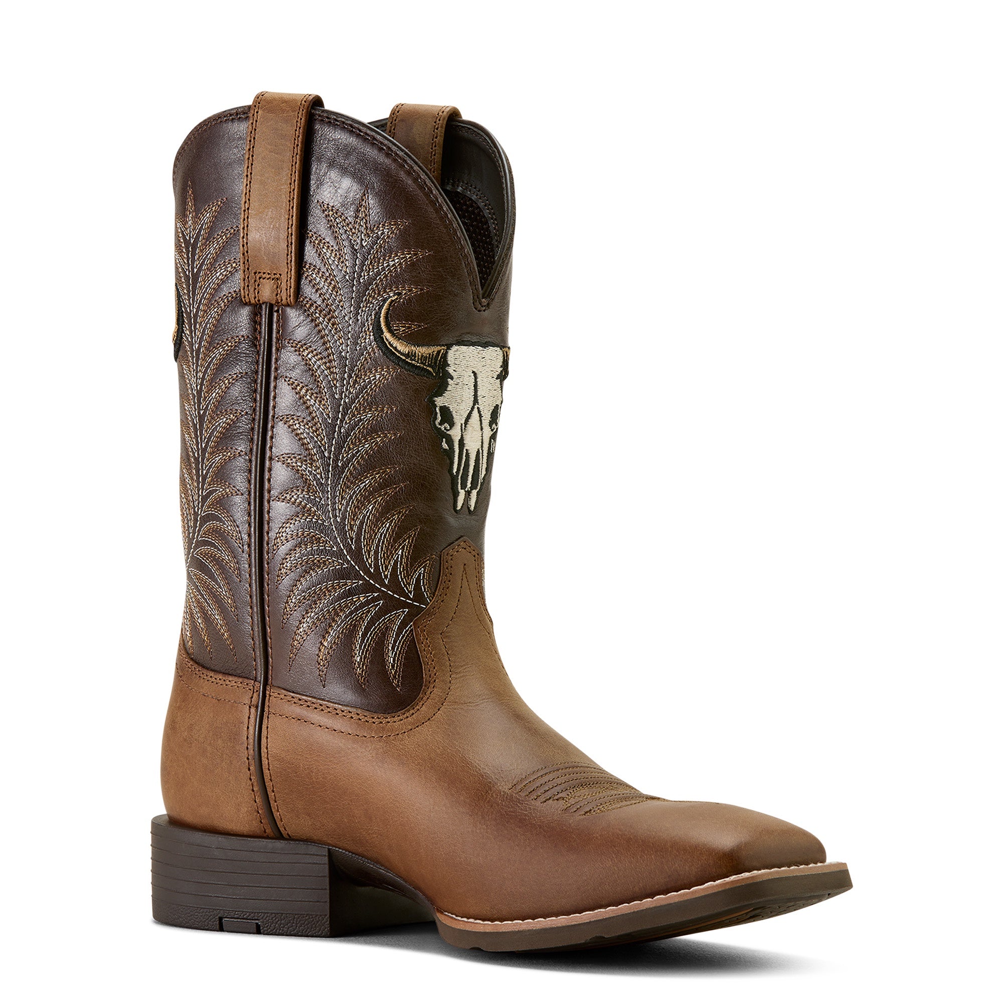 Ariat Men 10064053 Sport Steer Skull Cowboy Boot