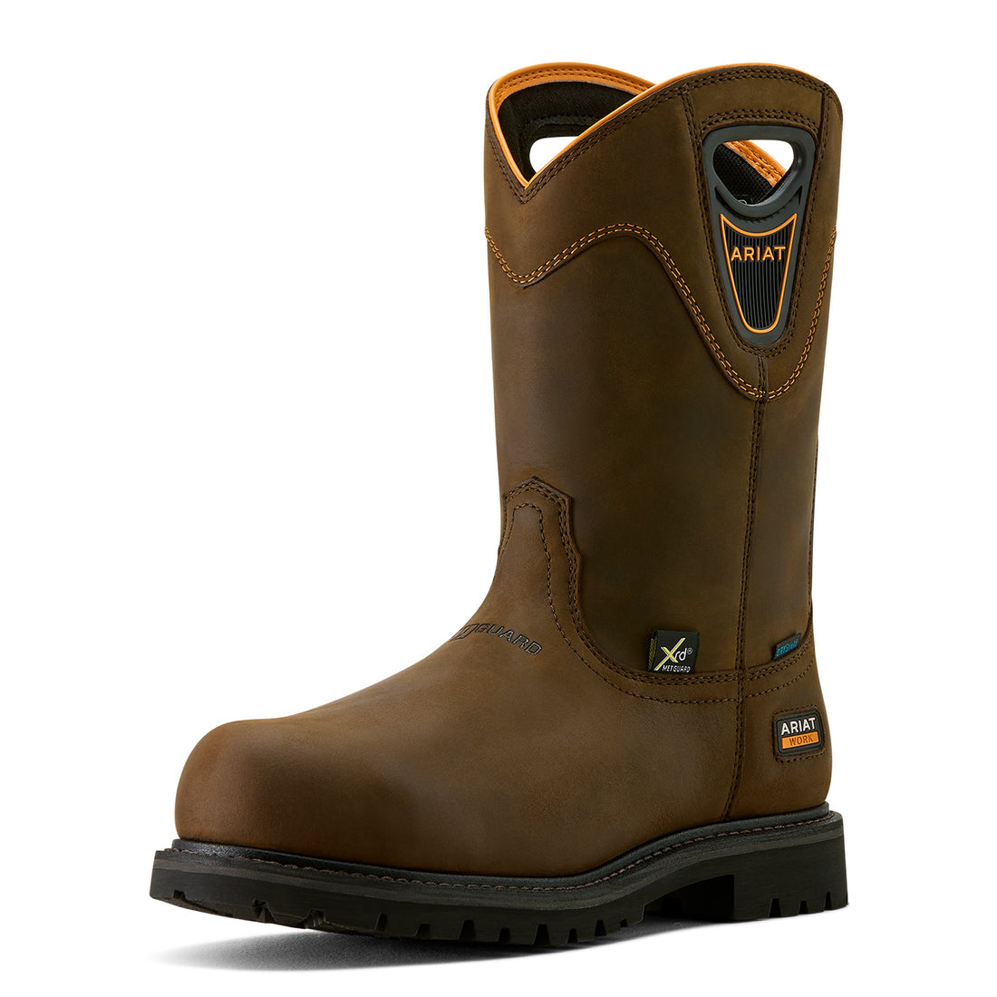 Ariat Men 10063852 Longview Shock Shield MetGuard Waterproof Composite Toe Work Boot
