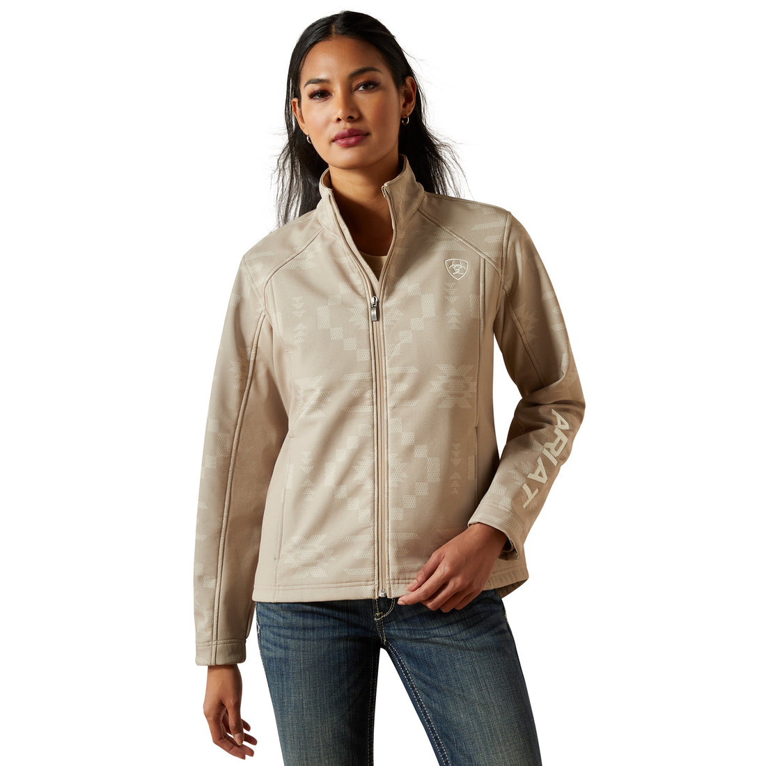 Ariat Women Logo Softshell Print Jacket 10062212