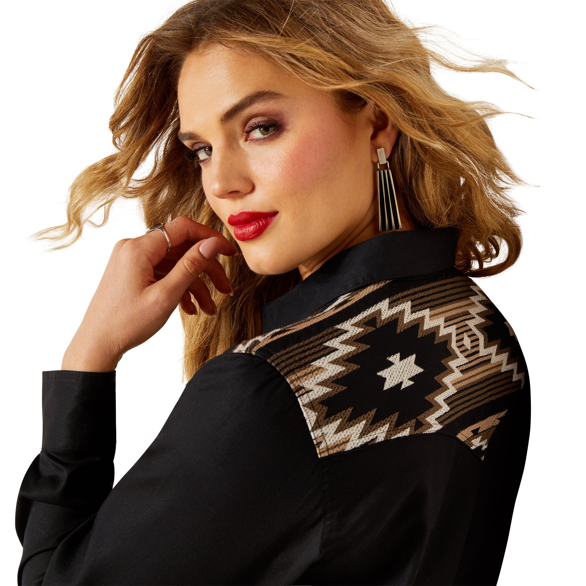 Ariat Women Dawn Western Snap LS Shirt 10062789