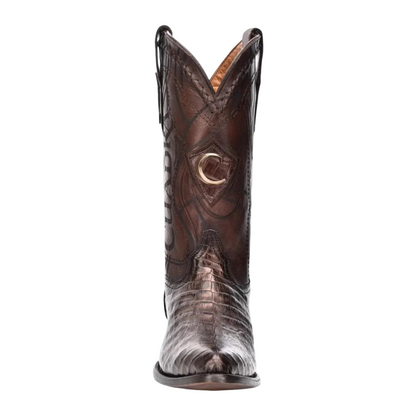 Cuadra Men Caiman Round Toe Boot 2C1NFY Paris Café