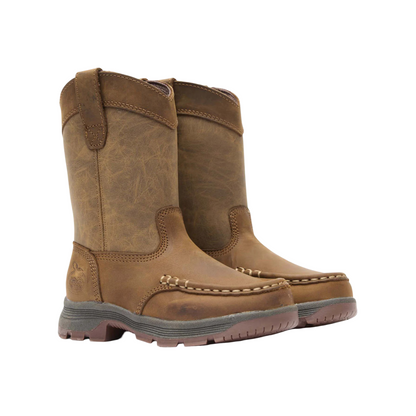 Georgia Big Kid BRN 8&quot; Lstylebrown Boot GB00705Y