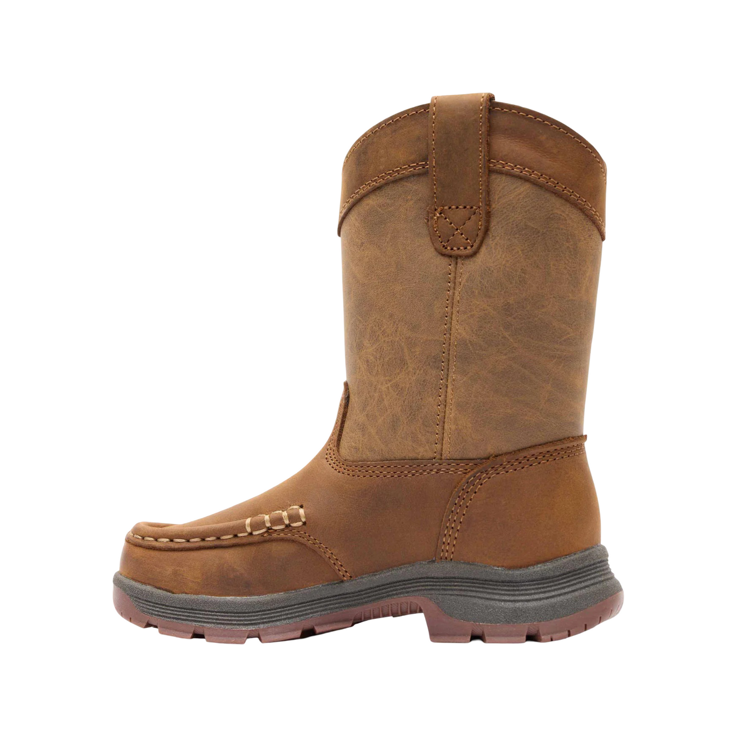 Georgia Big Kid BRN 8&quot; Lstylebrown Boot GB00705Y