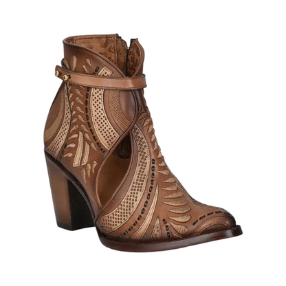 Cuadra WMN Leather Short Boot 3F95RS Crust Maple