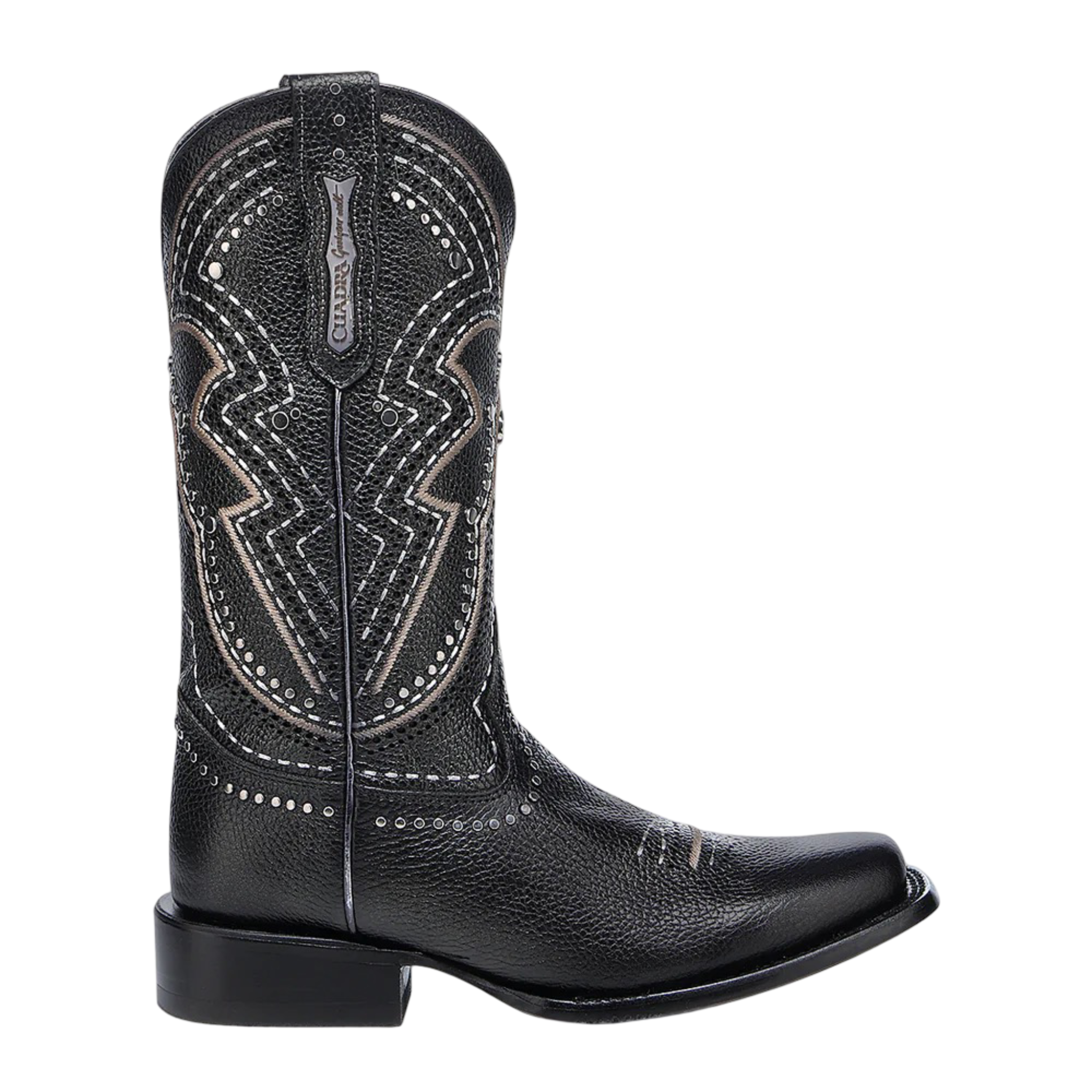 Cuadra WMN Western Rodeo Cowhide Boot 1F3XRS Black