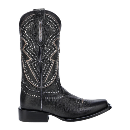 Cuadra WMN Western Rodeo Cowhide Boot 1F3XRS Black