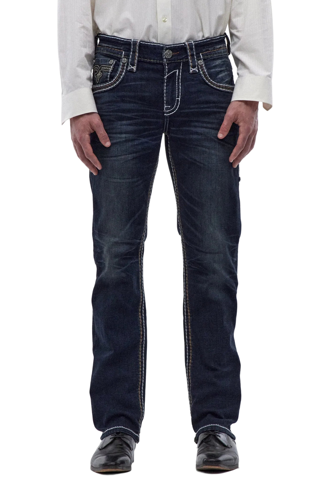 Rock Revival Men Jaydy Straight Leg Jean RP3924J206R