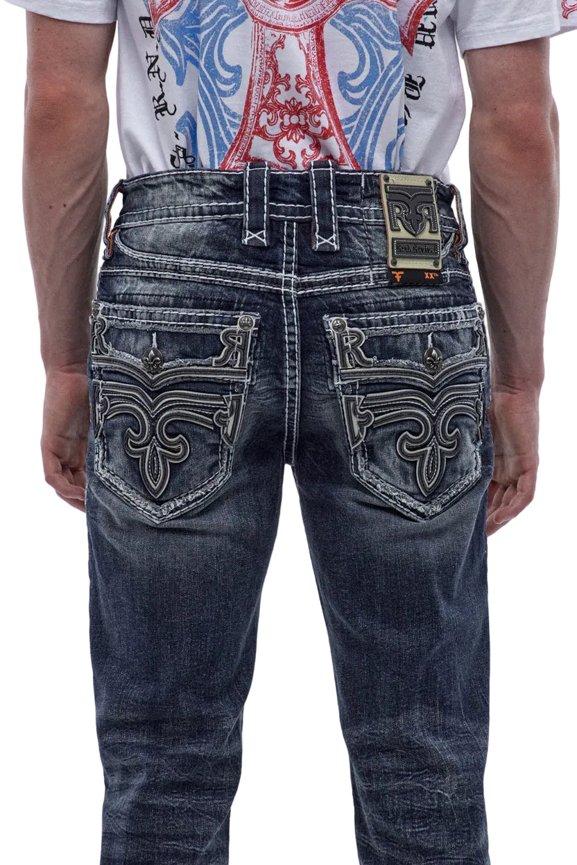 Rock Revival Men JIM J207 Straight Jeans RP5517J207R