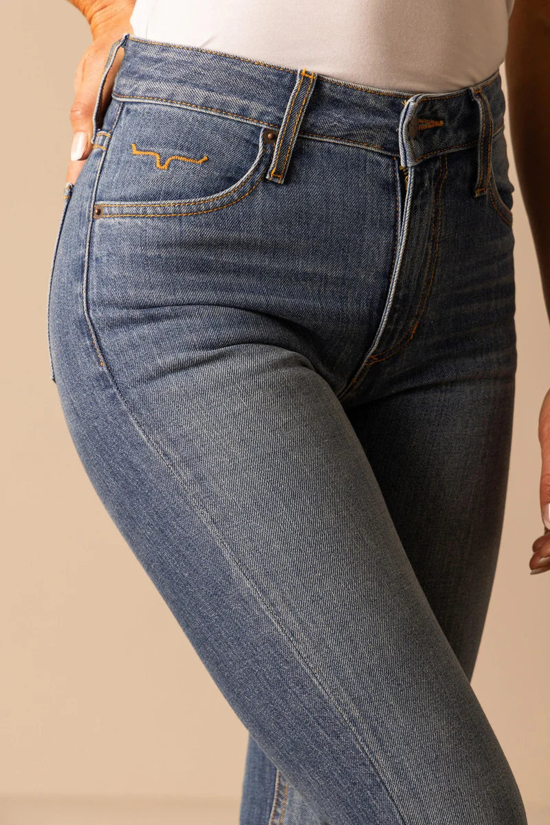 Kimes Ranch Women Jennifer Mid-Wash Jeans BL036