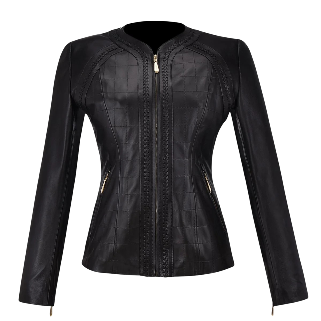 Cuadra Women Woven Lamb Jacket M275BOB