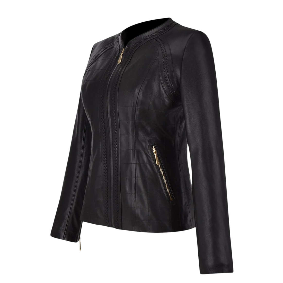 Cuadra Women Woven Lamb Jacket M275BOB