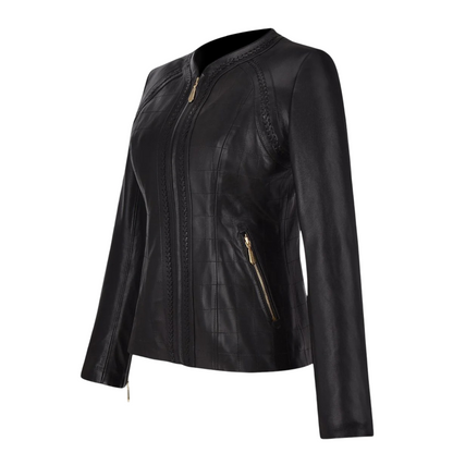 Cuadra Women Woven Lamb Jacket M275BOB