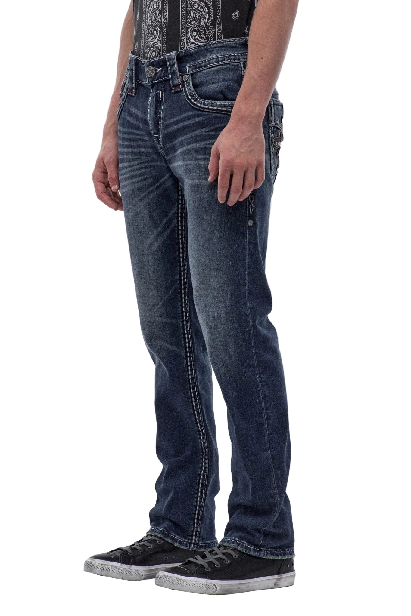 Rock Revival Men Mason Straight Leg Jean RP5790J201R