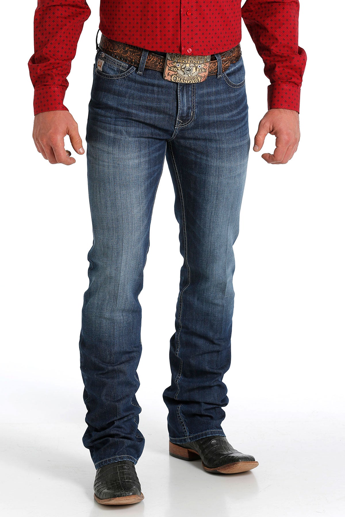 Cinch MN Slim Bootcut Medium Stonewash MB55336001 Jeans