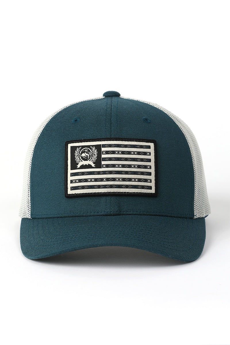 Cinch Men  American Flag Cap MCC0660643
