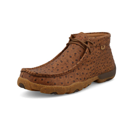 Twisted X Men Ostrich Chukka Driving Moc MDM0100